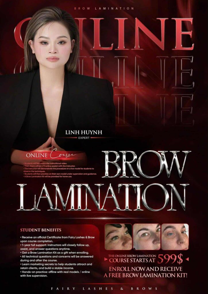 Brow Lamination Online Course
